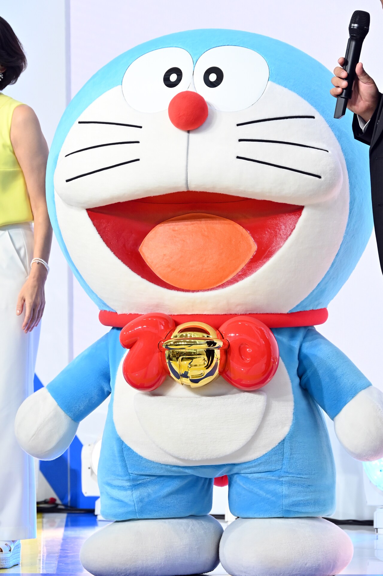 会場に駆けつけたドラえもん。 - テレ朝が新ライブ会場＆劇場を開業