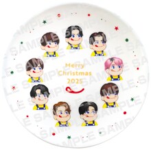 「FUJIYA×Snow Man オリジナルクリスマスプレート」イメージ画像