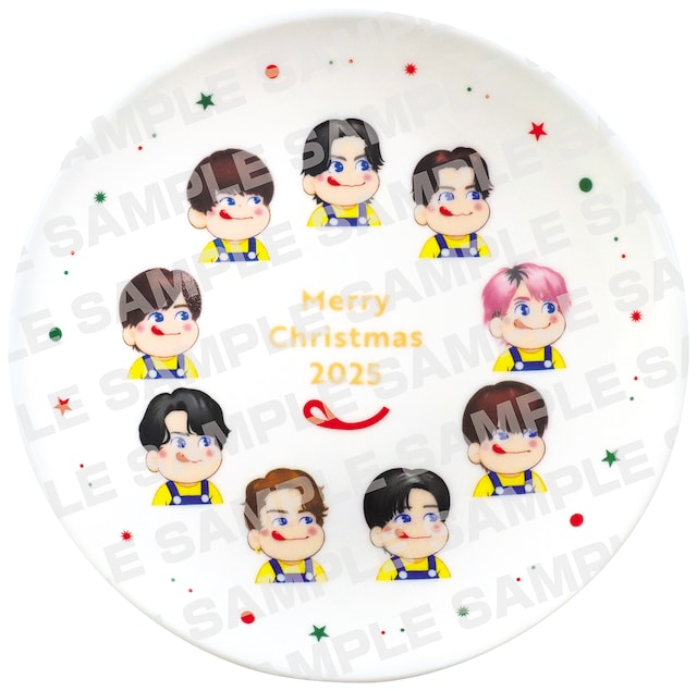 「FUJIYA×Snow Man オリジナルクリスマスプレート」イメージ画像