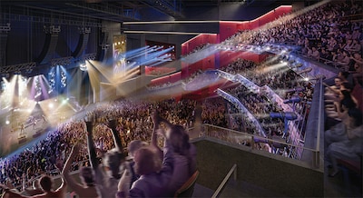 SGCホールの館内イメージ。