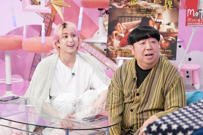 佐久間大介（Snow Man）と日村勇紀（バナナマン）。©︎日本テレビ