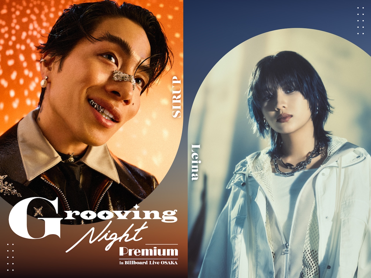 「Grooving Night Premium in Billboard Live OSAKA」キービジュアル