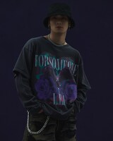 零/L.E.I.×FORSOMEONEルック