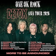 「DETOX Asia Tour 2026」ポスタービジュアル