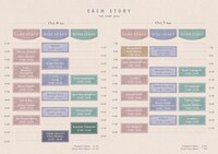 「EACH STORY ～THE CAMP～2025」タイムテーブル
