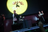 左からLotus Juice、RAM RIDER、Azumi Takahashi。
