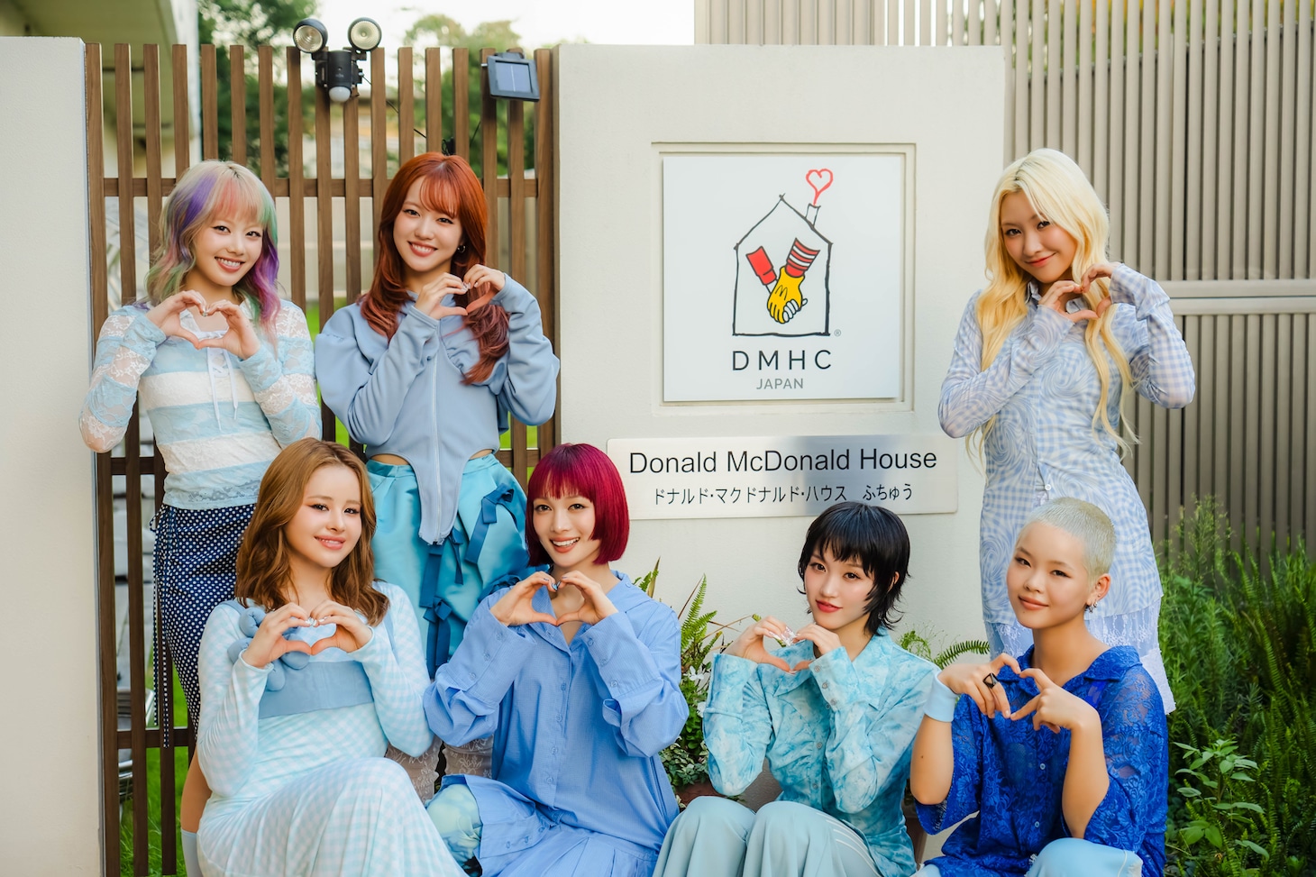 「ドナルド・マクドナルド・ハウス」を訪問したXG。