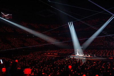 「HIROMITSU KITAYAMA LIVE TOUR 2025『HIROMITSU KITAYAMA LIVE TOUR 2025「波紋-HAMON-」』」LaLa arena TOKYO-BAY公演の様子。