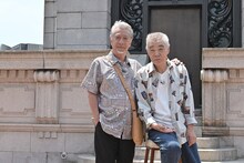 高田純次と柄本明。「じゅん散歩」9月29日放送回より。©︎テレビ朝日