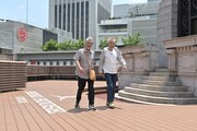 高田純次と柄本明。「じゅん散歩」9月29日放送回より。©︎テレビ朝日