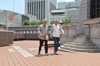 高田純次と柄本明。「じゅん散歩」9月29日放送回より。©︎テレビ朝日