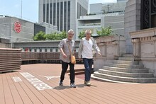高田純次と柄本明。「じゅん散歩」9月29日放送回より。©︎テレビ朝日