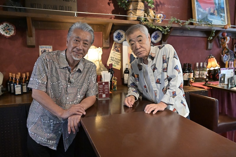 高田純次と柄本明。「じゅん散歩」9月29日放送回より。©︎テレビ朝日