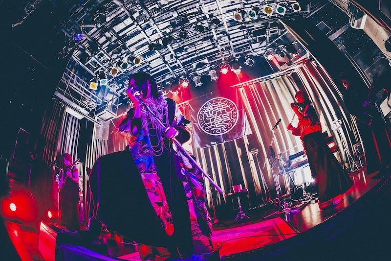 「LIVE HOUSE TOUR [VILLAINS]」の様子。（撮影：冨田味我）