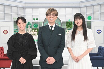左から釘宮理恵、山寺宏一、早見沙織。（写真提供：NHK）