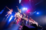 「OS☆U東名阪ツアー~DREAMIN'!!~」愛知・COMTEC PORTBASE公演の様子。(写真提供:I.Y.O)
