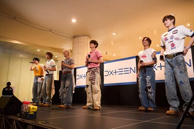 DXTEEN「両片想い」リリースイベントの様子。（撮影：つぼいひろこ）