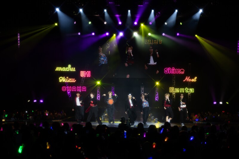 「Travis Japan World Tour 2025 VIIsual」の様子。