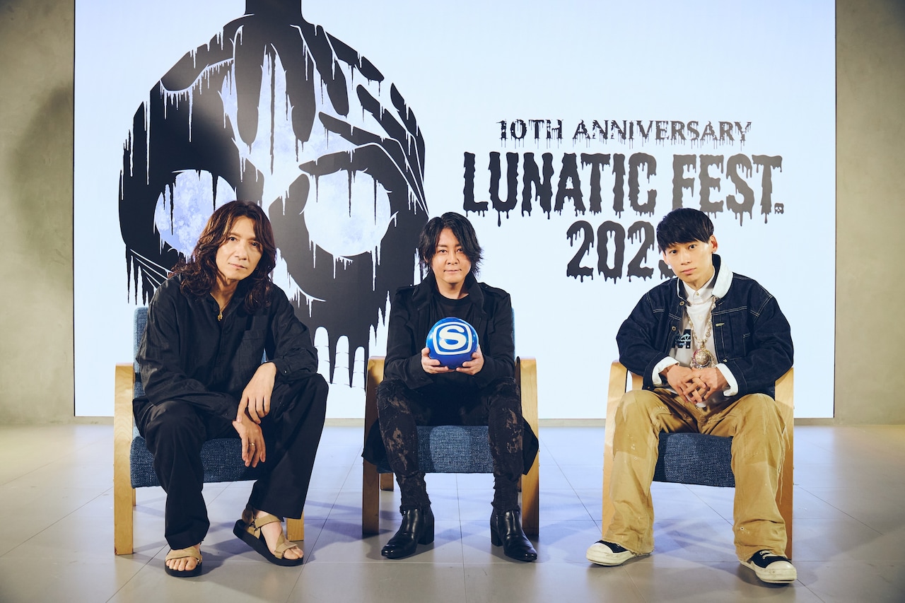 左から吉井和哉（THE YELLOW MONKEY）、RYUICHI（LUNA SEA）、TAKUYA∞（UVERworld）。