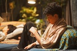 オリジナルショートドラマ「こころ」より、樋口幸平演じる「彼」。©日本映画放送