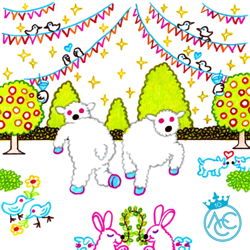 Awesome City Club「Miracle」配信ジャケット