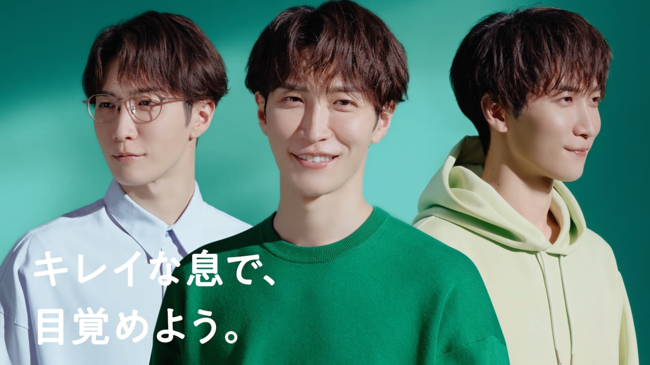 デンティス新CM「3人のデンティス」編より。