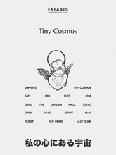 「Enfants One Man Live 2026 "Tiny Cosmos"」告知ビジュアル