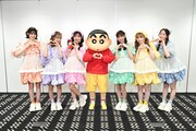 FRUITS ZIPPERがしんちゃんと初対面、新主題歌が今週放送スタート