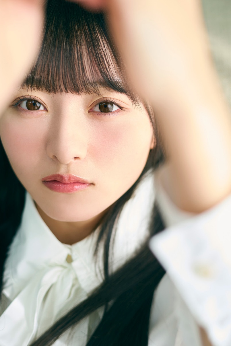 日向坂46 五期生 お披露目 片山紗希 直筆 生写真 片山紗希（日向坂46） - 日向坂46五期生「ぽかぽか写真館」9人目