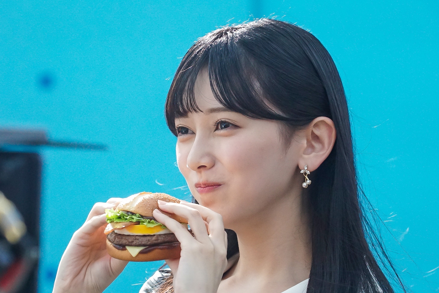 サムライマック「二兎を追ってもいいじゃないか。」編の撮影の様子。