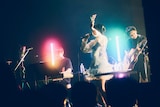 りりあ。「Asia Tour OneMan Live『秋の予兆』」東京・Zepp Shinjuku(TOKYO)公演より。(撮影:山川哲矢)