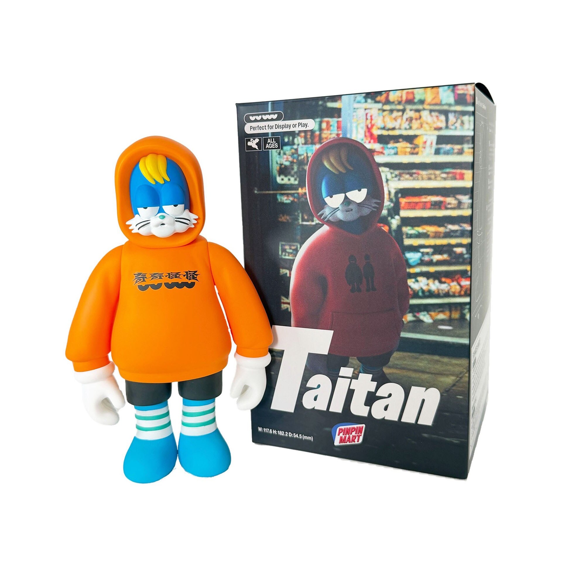 【新品未開封】PINPIN TOYS TaiTan 奇奇怪怪 フィギュア TaiTan×玉置周啓の「奇奇怪怪」5周年記念コンビニが明日オープン！商品