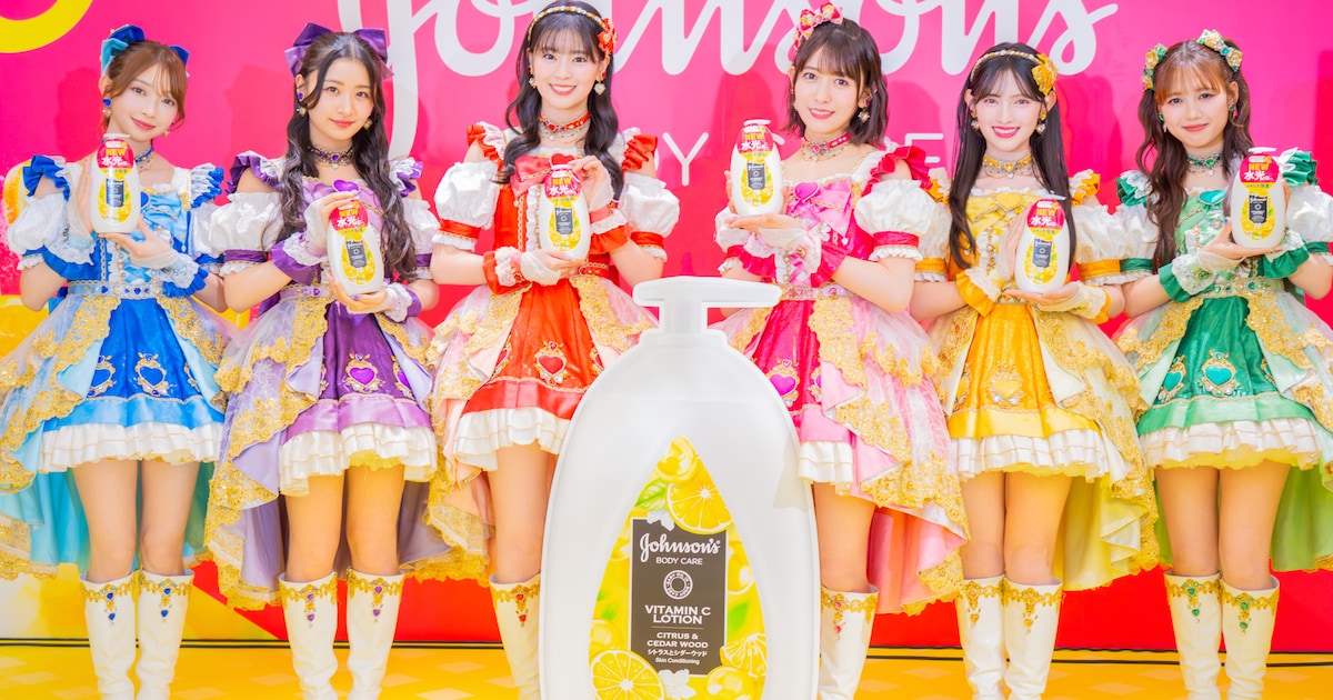超ときめき♡宣伝部が渋谷「とき宣ハウスの庭」に登場、“超最強ビタミンCポーズ”を披露（会見レポート / 写真20枚） - 音楽ナタリー