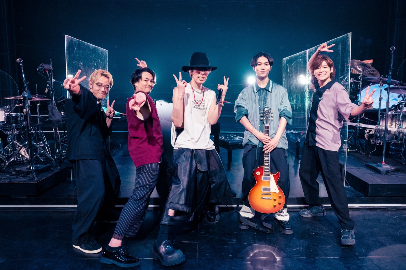 RADWIMPSとサポートメンバー。（写真提供：NHK）