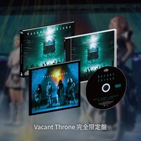 Zilqy「Vacant Throne」完全限定盤のビジュアルイメージ。