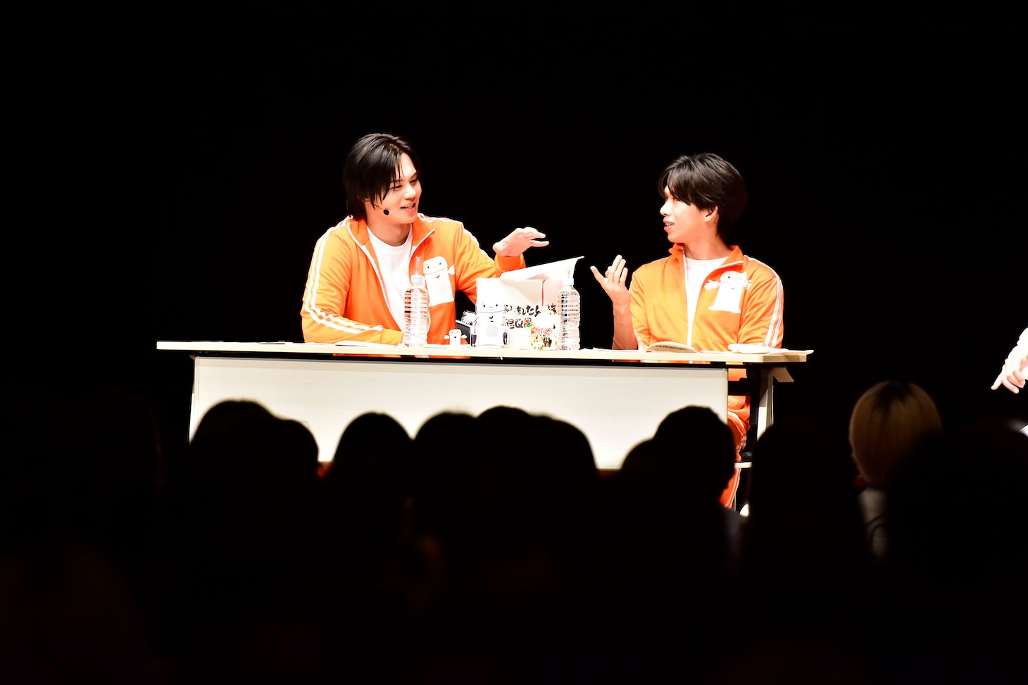 「こんな感じでラジオしてるよのコーナー」の様子。（提供：文化放送）