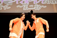 小笠原海と船津稜雅。（提供：文化放送）