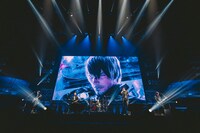 THE PRIMALS「THE PRIMALS Dark Decades Tour BUDOKAN」の様子。（撮影：西槇太一）
