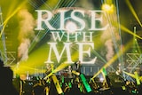 THE PRIMALS「THE PRIMALS Dark Decades Tour BUDOKAN」の様子。(撮影:西槇太一)