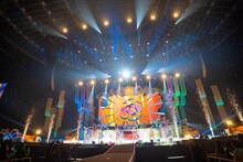 「超ときめき♡宣伝部のきみのハートにロックオンTOUR 2025 ～10th Anniversary～」ファイナル公演の様子。