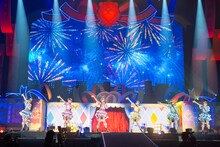 「超ときめき♡宣伝部のきみのハートにロックオンTOUR 2025 ～10th Anniversary～」ファイナル公演の様子。