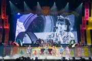 「超ときめき♡宣伝部のきみのハートにロックオンTOUR 2025 ~10th Anniversary~」ファイナル公演の様子。