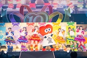 「超ときめき♡宣伝部のきみのハートにロックオンTOUR 2025 ~10th Anniversary~」ファイナル公演の様子。