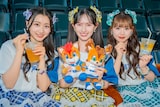 左から杏ジュリア、菅田愛貴、吉川ひより。