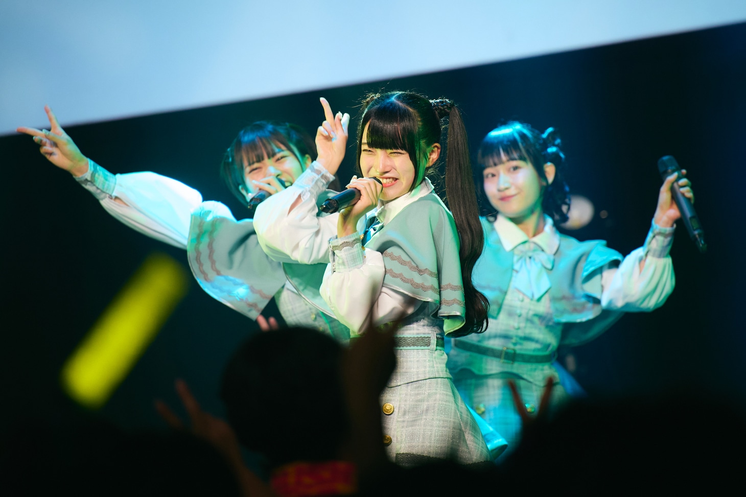 「こみっきゅおん！3rd Anniversary LIVE『Just Begun』」の様子。