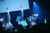 「こみっきゅおん!3rd Anniversary LIVE『Just Begun』」の様子。