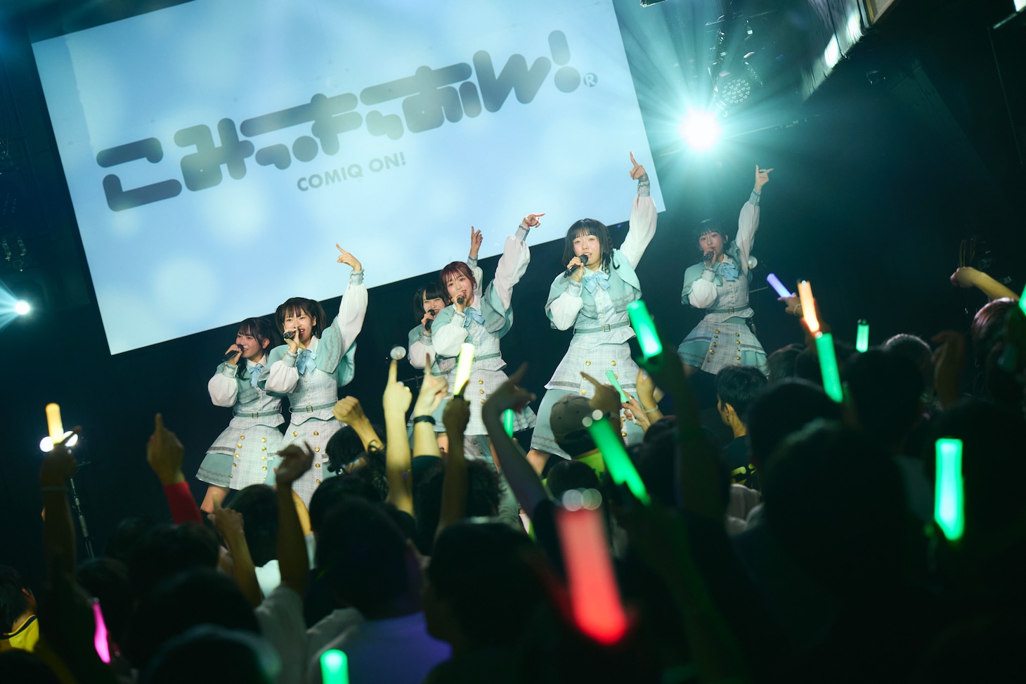 「こみっきゅおん！3rd Anniversary LIVE『Just Begun』」の様子。