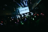 「こみっきゅおん!3rd Anniversary LIVE『Just Begun』」の様子。