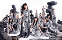 櫻坂46が新ビジュアル公開、センターは三期生・村井優