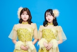 fishbowl新メンバーの野田萌花と吉田柚佳(左から)。